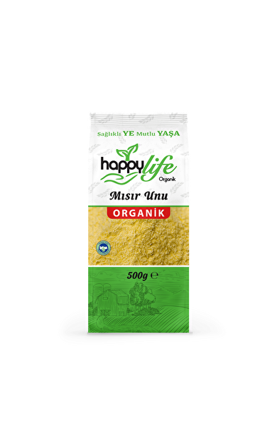 Happylife Organik Mısır Unu 500 Gr
